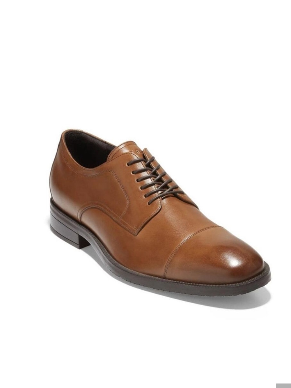 Cole Haan Leather British tan Dress Oxford lace up